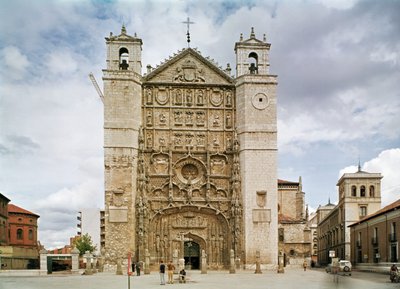 Vue extérieure de la façade ouest, 15e-17e siècle - Simon de Colonia